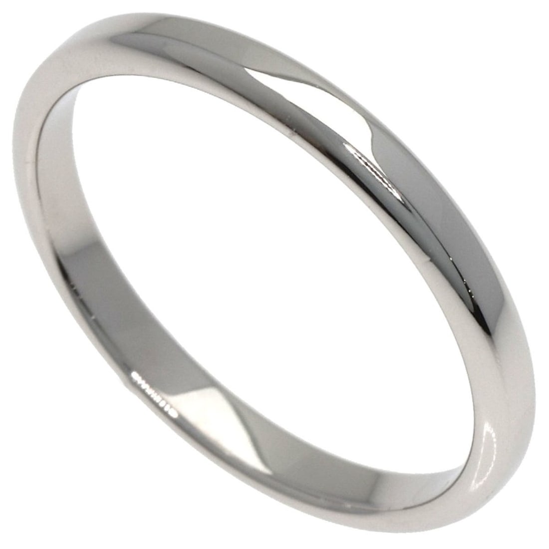 Van Cleef & Arpels Tendremont Wedding Ring #56, Platinum PT950, Women's, (1 of 10)