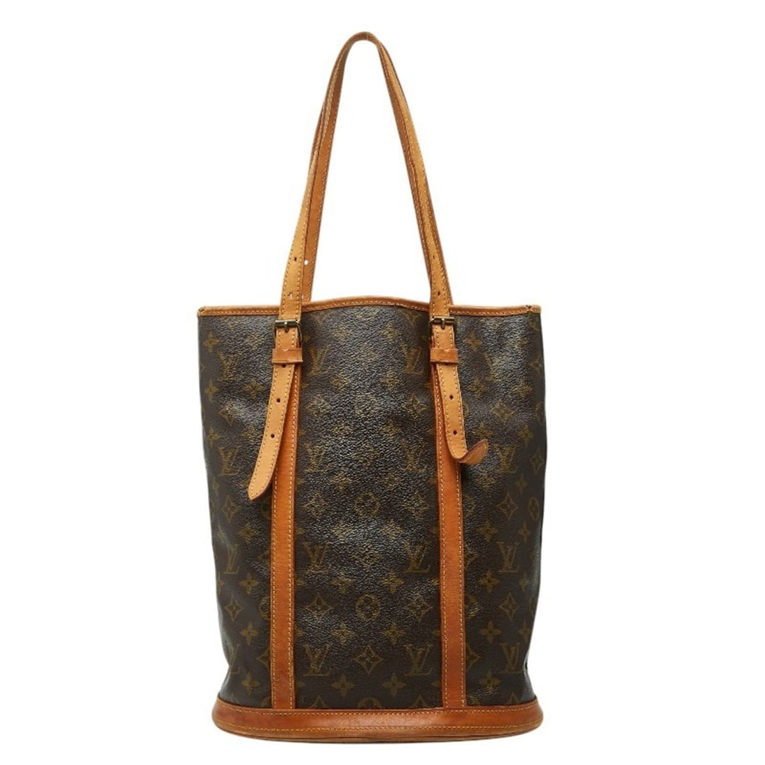 Louis Vuitton Monogram Bucket GM Tote Bag/Shoulder Bag/Bucket Bag M42236 Brown Leather Women's LOUIS (1 of 13)
