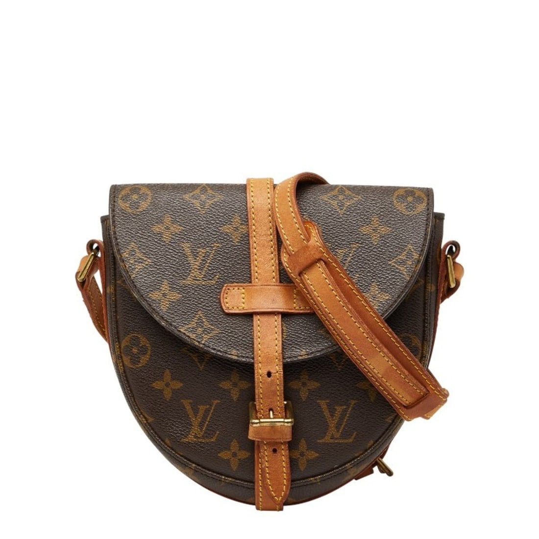 Louis Vuitton Monogram Chantilly PM Crossbody Shoulder Bag M51234 Brown Leather Women's LOUIS (1 of 13)