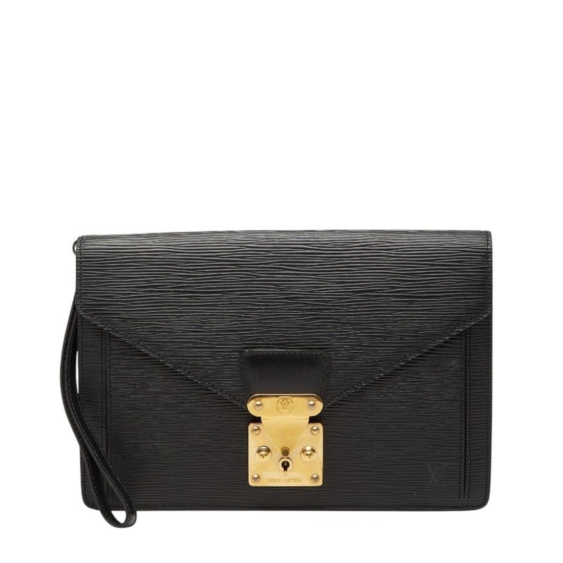 Louis Vuitton Epi Pochette Serie Dragonne Clutch Bag/Second Bag M52612 Noir Black Leather Women's (1 of 14)