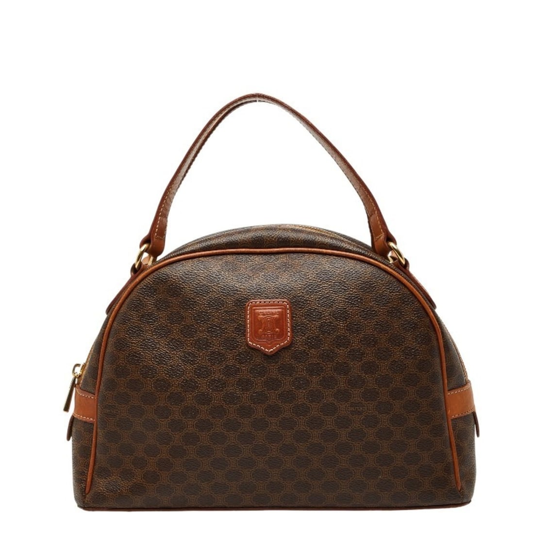 Celine Macadam Handbag MC98 2 Brown Leather Women's CELINE: --- Catalog ---Category: SizeSize (HxWxD): 19.5cm x 29cm x 10cm / 7.67'' x 11.41'' x 3.93''Category: DesignType: HandbagColor: BrownGender: WomenMaterial: PVC , Leather Category: GeneralMPN: MC98Brand