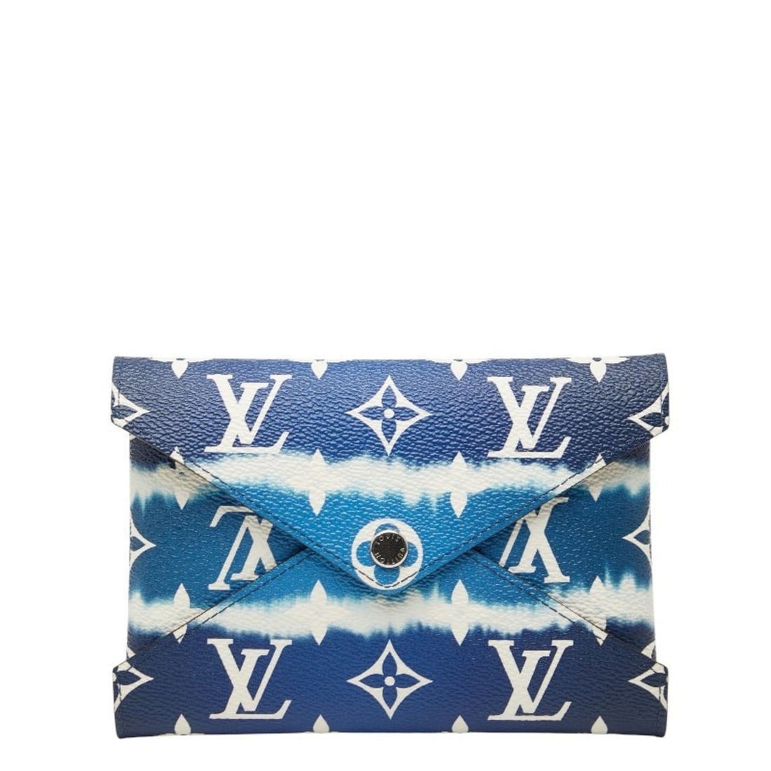 Louis Vuitton Monogram LV Escale Pochette, Kirigami Bag, Pouch, Accessory Case, M69119, Blue and: --- Catalog ---Category: SizeSize (HxWxD): 11cm x 16cm x 2cm / 4.33'' x 6.29'' x 0.78''Category: DesignType: Pochette, PouchColor: Blue, WhiteGender: WomenMaterial: PVC , Leather Category: GeneralMPN: