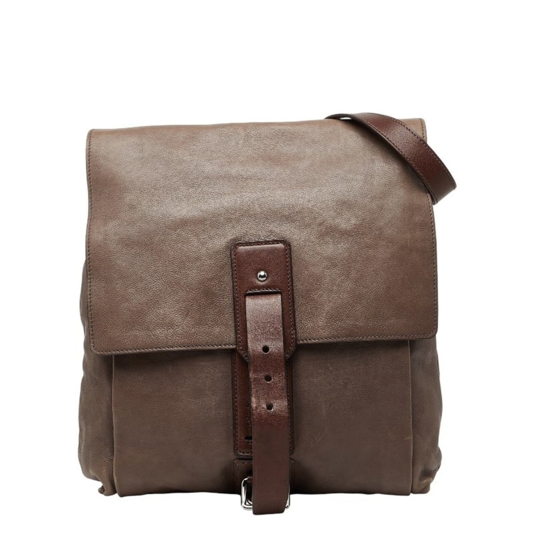 Prada Logo Crossbody Shoulder Bag VA0805 Brown Leather Women's PRADA: --- Catalog ---Category: SizeSize (HxWxD): 33cm x 28.5cm x 5cm / 12.99'' x 11.22'' x 1.96''Category: DesignType: Shoulder bagColor: BrownGender: WomenMaterial: Leather Category: GeneralMPN: VA0805Bran