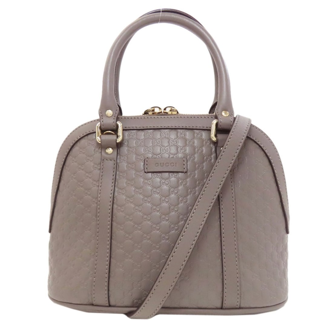 Gucci 449654 Micro Guccissima Outlet 2-Way Shoulder Bag in Calfskin for Women (1 of 20)