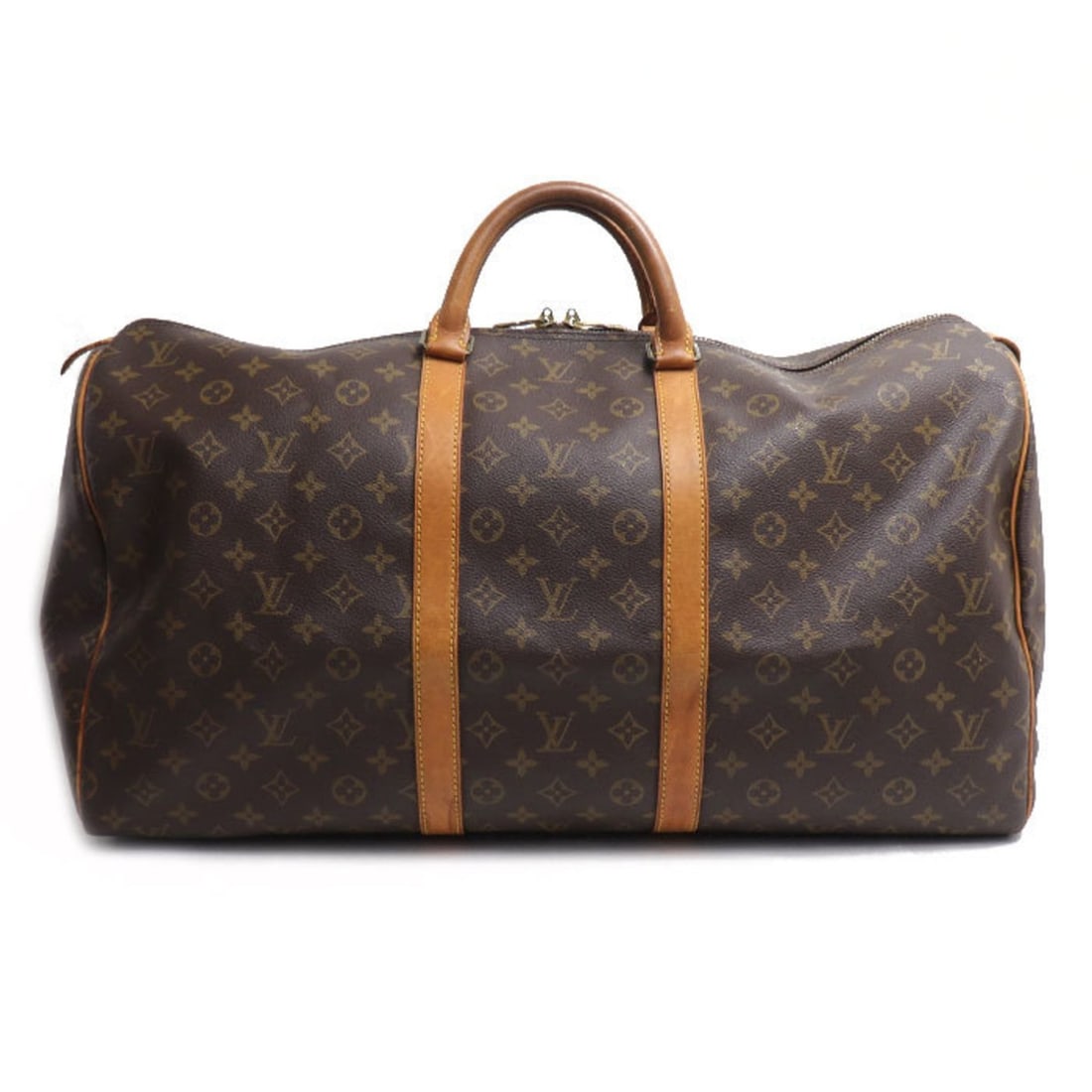 LOUIS VUITTON Louis Vuitton Keepall 55 Boston Bag Monogram Brown M41424 Men's and Women's (1 of 14)