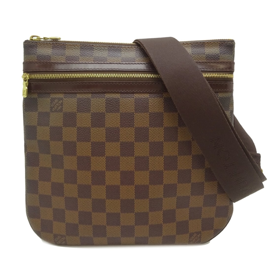 Louis Vuitton Damier Pochette Bosphore Women's Shoulder Bag N51111 (Discontinued) Brown (1 of 13)
