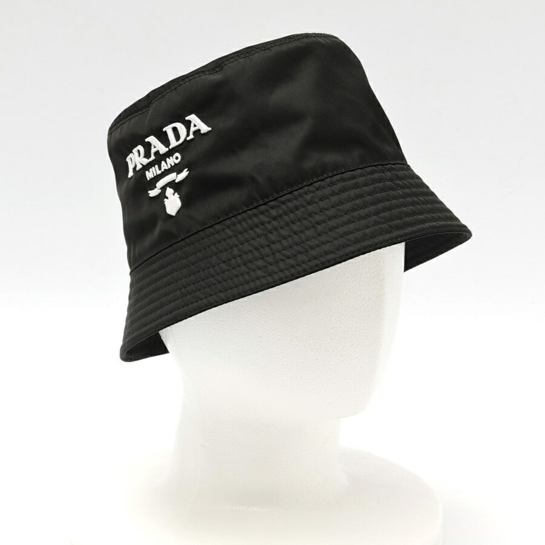 PRADA Re-Nylon Bucket Hat 2HC137 Nylon Black # M (1 of 20)