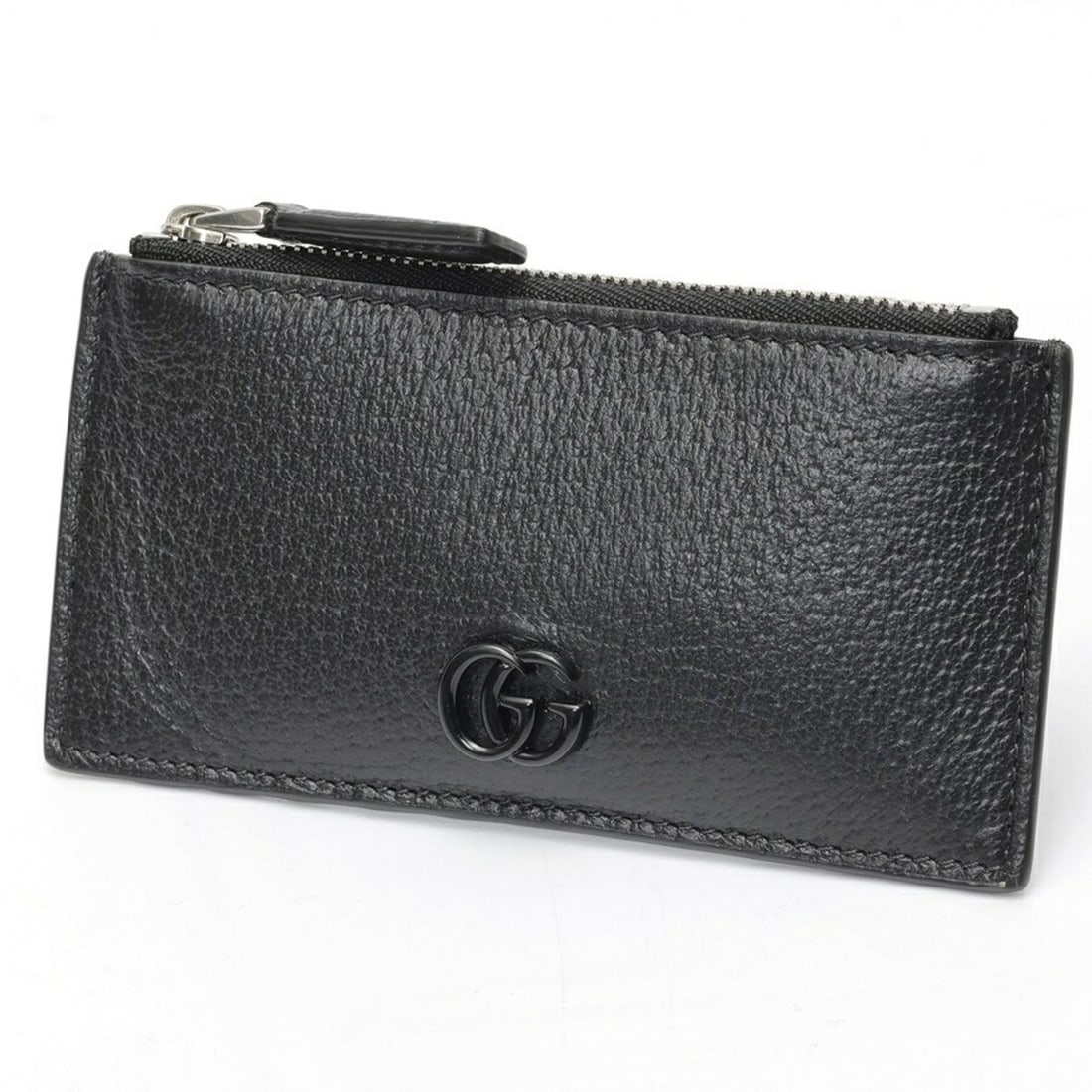 Gucci GG Marmont Coin Card Case Holder 722726 Leather Black S-160076 (1 of 20)