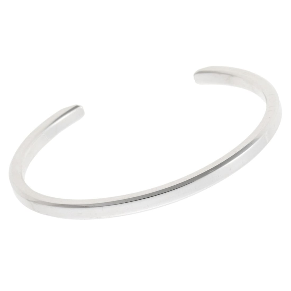 Tiffany & Co. Makers Narrow Bangle Ag925 Sterling Silver S-159776 (1 of 10)