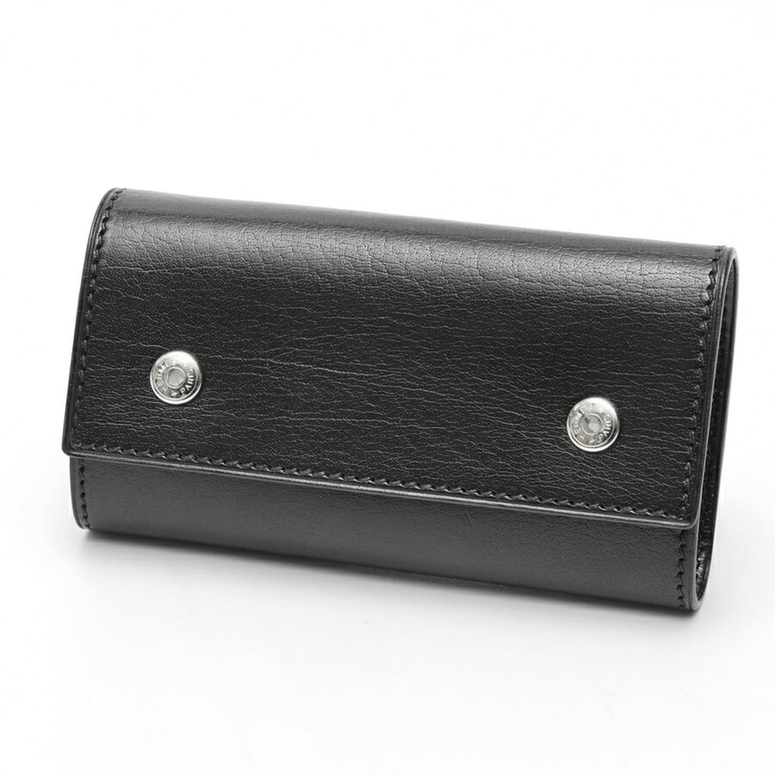 Hermes Serie 4-ring key case, leather, black, S-159912 (1 of 7)