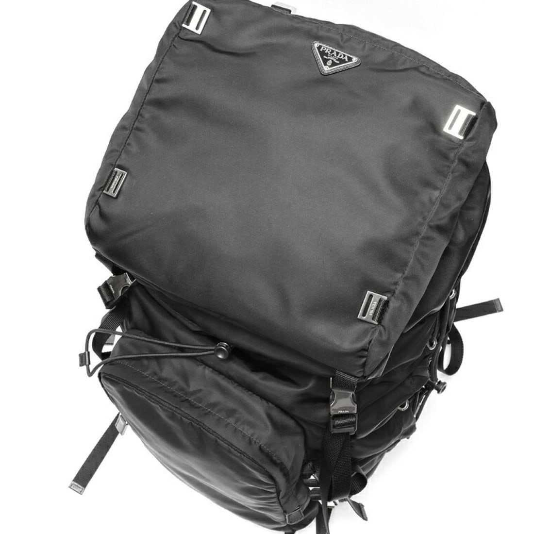 Prada Backpack 2VZ133 in Black Nylon - 3