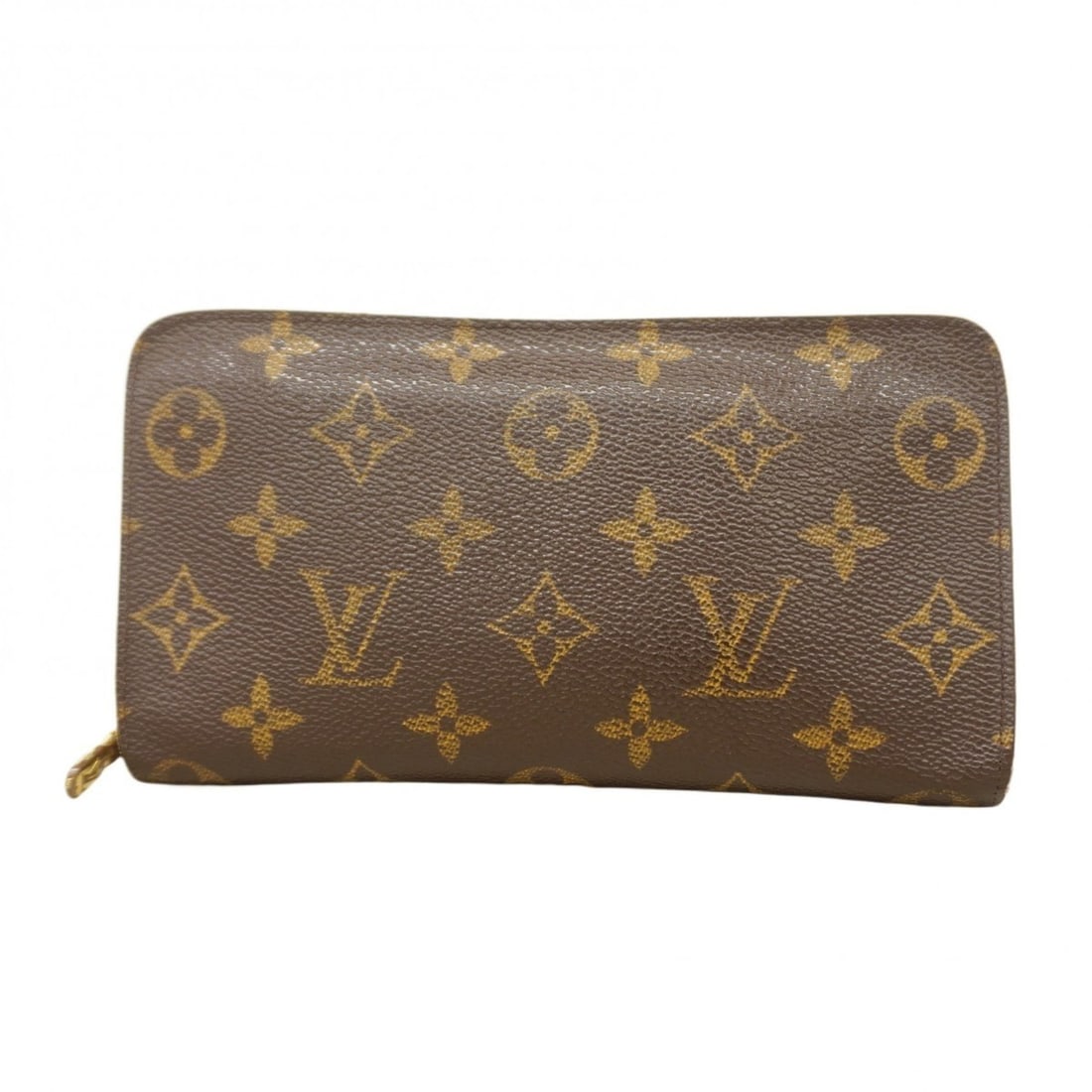 Louis Vuitton Monogram Porte Monne Zip Long Wallet M61727 Brown Women's P2395147 (1 of 17)