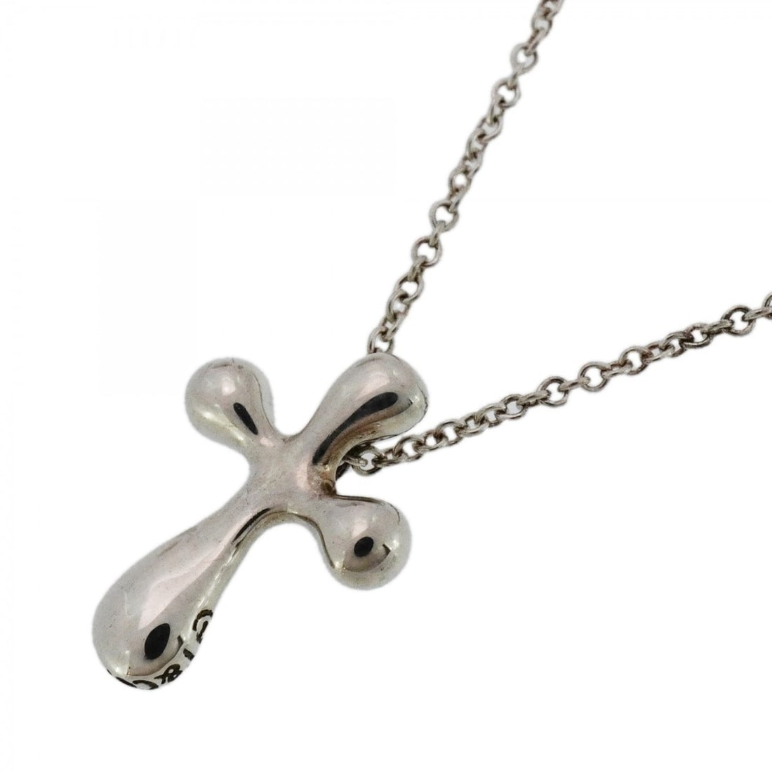 Tiffany Small Cross Necklace, Silver 925, Women's, P2163434 (1 of 17)