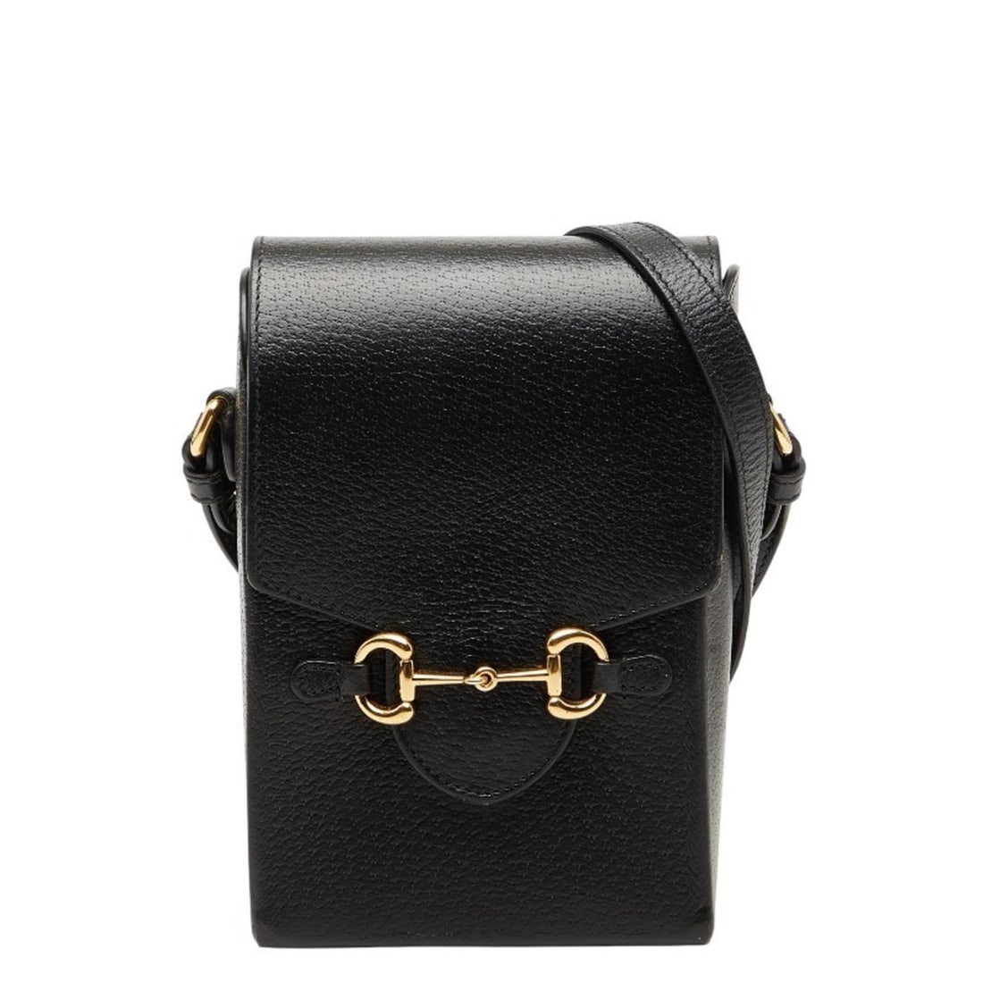 Gucci Horsebit 1955 Shoulder Bag 732302 Black Leather Women's GUCCI: --- Catalog ---Category: SizeSize (HxWxD): 18.5cm x 12cm x 5.5cm / 7.28'' x 4.72'' x 2.16''Category: DesignType: Shoulder bagColor: BlackGender: WomenMaterial: Leather Category: GeneralMPN: