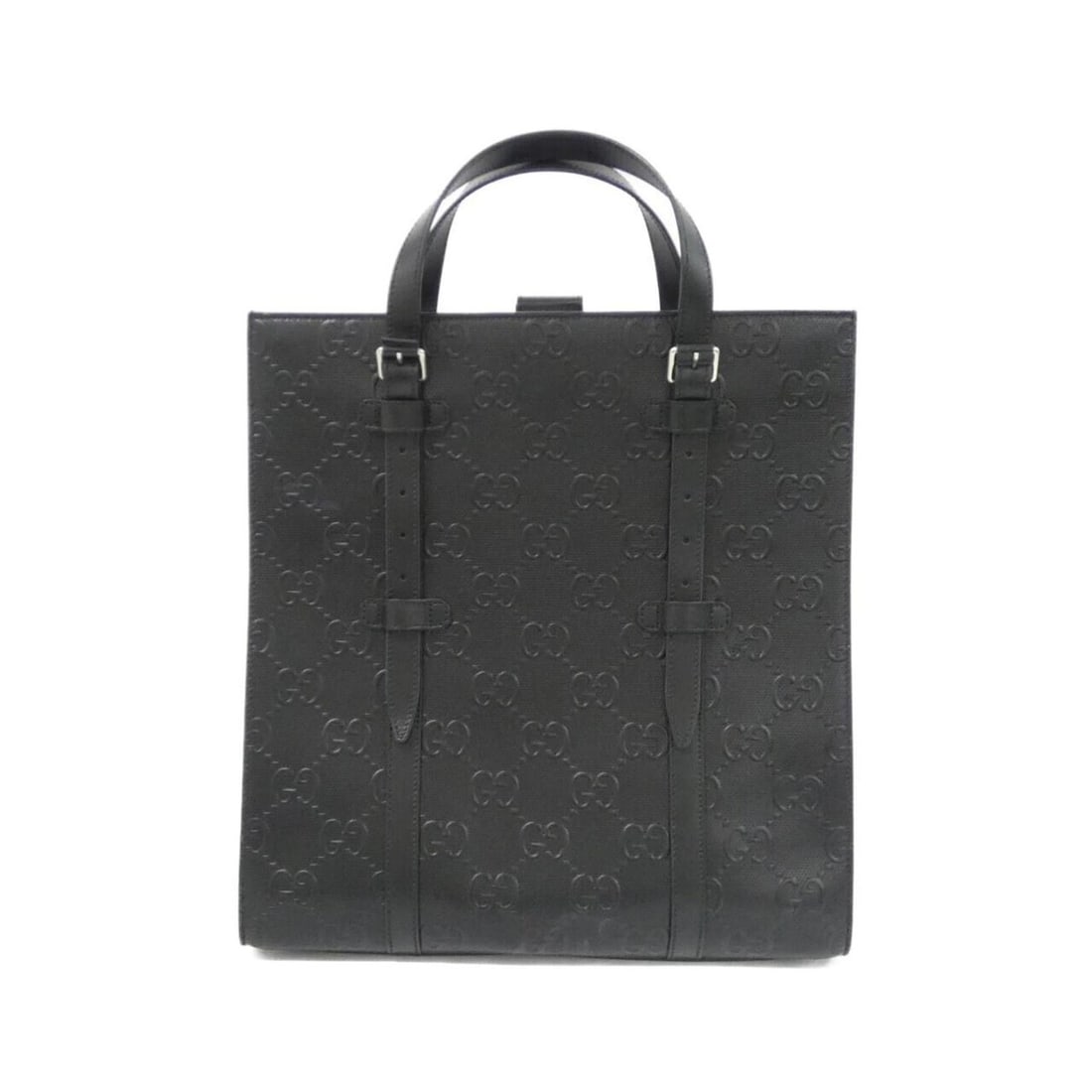 Gucci 700421 1W3AN handbag: --- Catalog ---Category: SizeSize (HxWxD): 38cm x 35cm x 10cm / 14.96'' x 13.77'' x 3.93''Category: DesignType: HandbagColor: BlackGender: Men,WomenMaterial: Leather Hardware Color: SilverCategory: