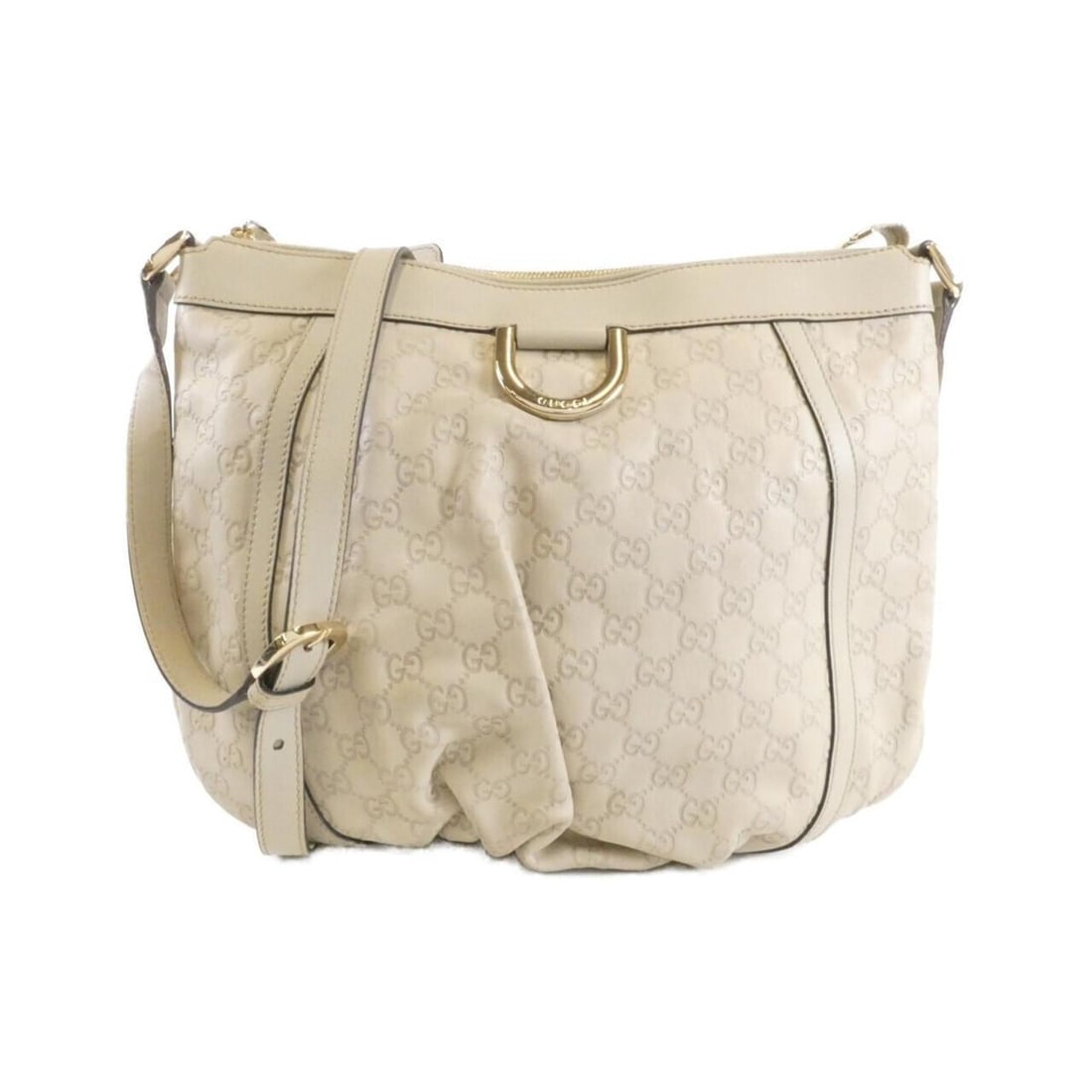 Gucci 204940 Shoulder Bag: --- Catalog ---Category: SizeSize (HxWxD): 30cm x 39cm x 2cm / 11.81'' x 15.35'' x 0.78''Category: DesignType: Shoulder bagColor: IvoryGender: WomenMaterial: Leather Hardware Color: GoldCategory: Gene