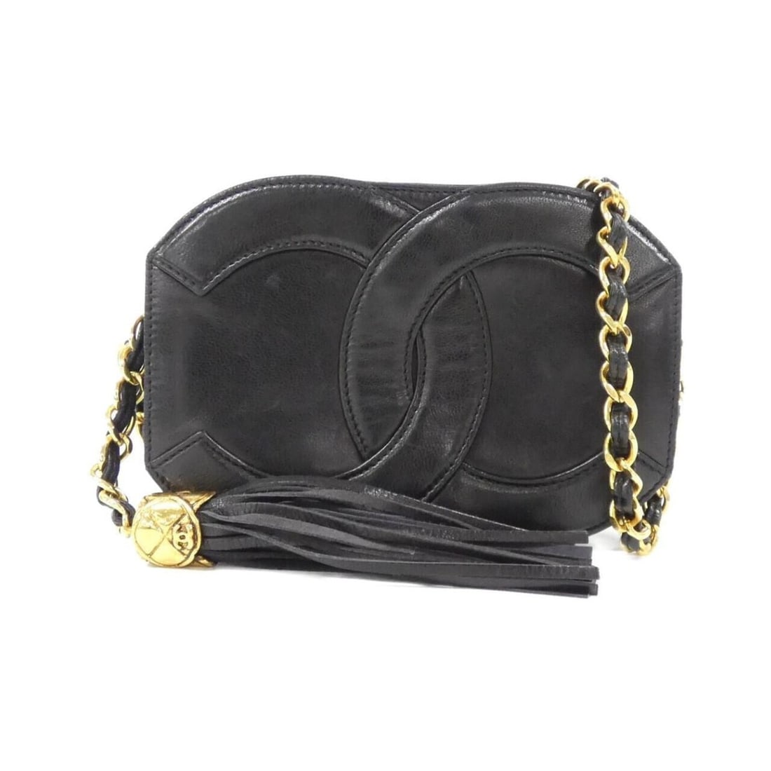 Chanel shoulder bag: --- Catalog ---Category: SizeSize (HxWxD): 11cm x 16cm x 6cm / 4.33'' x 6.29'' x 2.36''Category: DesignType: Shoulder bagColor: BlackGender: WomenMaterial: Leather Hardware Color: GoldLeather/Fur