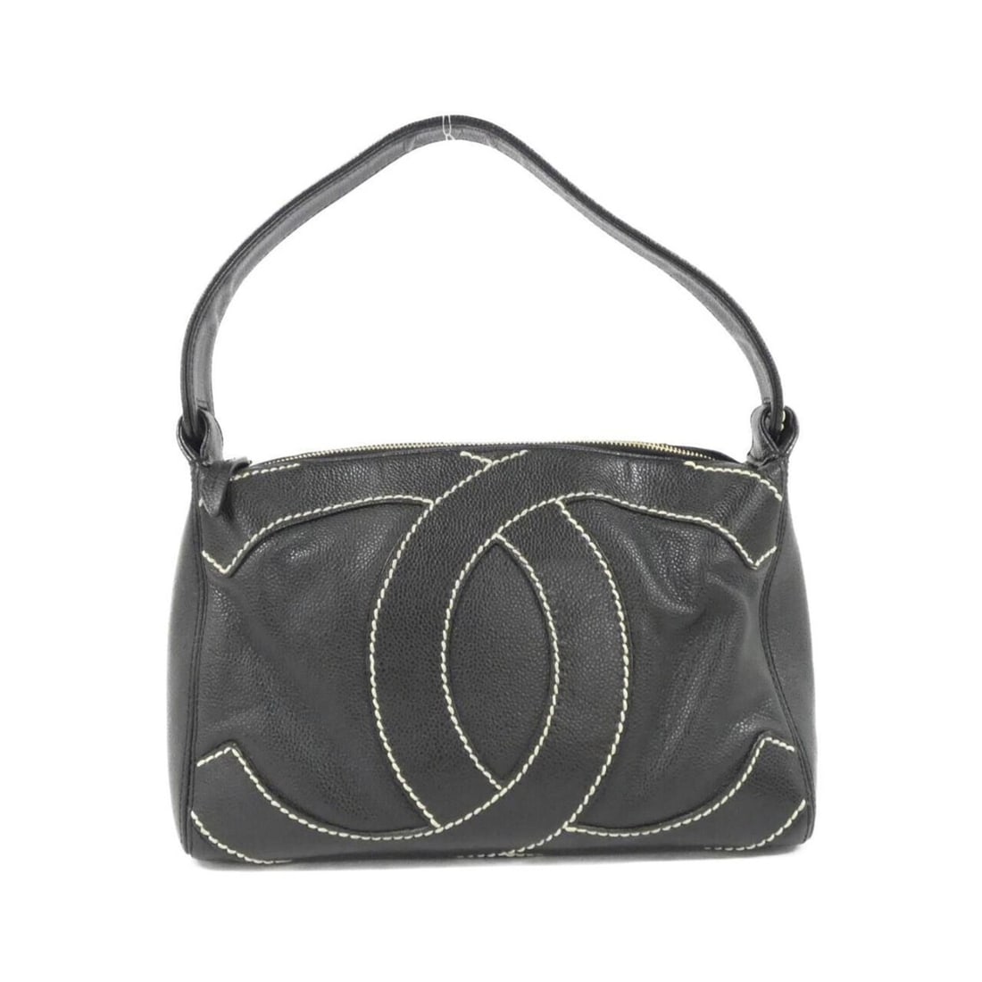 Chanel 25659 Shoulder Bag: --- Catalog ---Category: SizeSize (HxWxD): 18cm x 28.5cm x 10cm / 7.08'' x 11.22'' x 3.93''Category: DesignType: Shoulder bagColor: BlackGender: WomenMaterial: Grained Calfskin Hardware Color: