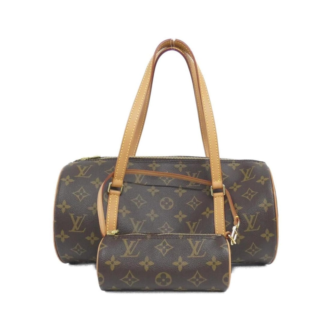 Louis Vuitton Monogram Papillon 30cm Handbag M51385: --- Catalog ---Category: SizeSize (HxWxD): 15cm x 30cm x 15cm / 5.9'' x 11.81'' x 5.9''Category: DesignType: Handbag, PouchColor: MarronGender: WomenMaterial: Coated canvas Hardware Color: