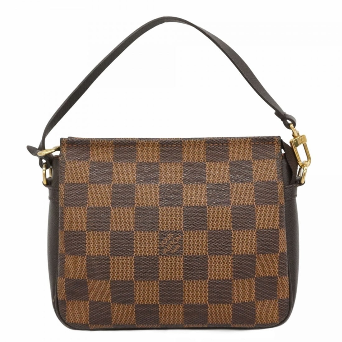 Louis Vuitton Damier Truth Makeup Bag/Pouch N51982 Ebene Women's (1 of 15)