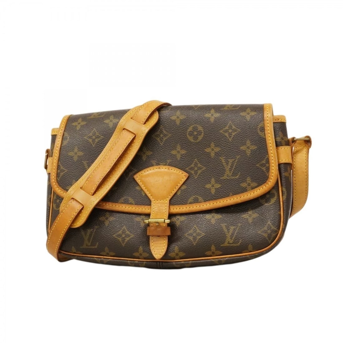 Louis Vuitton Monogram Sologne Shoulder Bag M42250 Brown Women's (1 of 17)