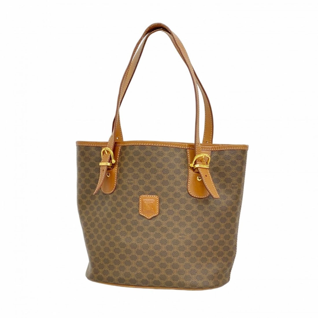 Celine tote bag, Macadam, brown, for women (1 of 18)