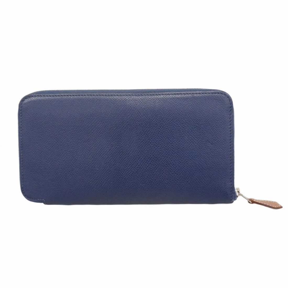 Hermes Hermès Azap Long Silk In Wallet, Epsom Leather, Blue Navy, T Stamp, Men's and Women's (1 of 16)