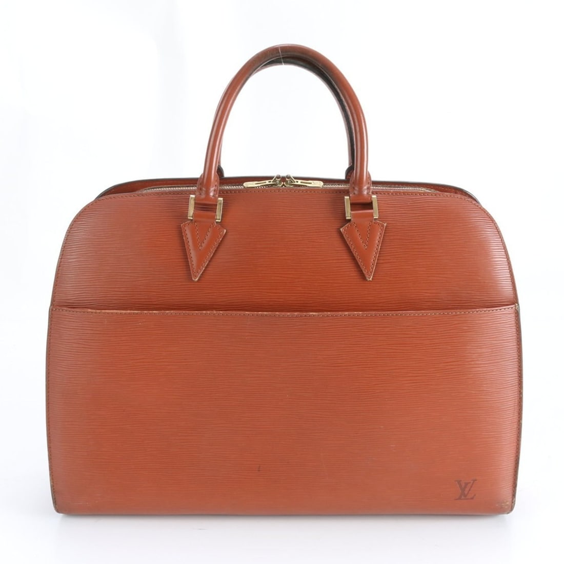 Louis Vuitton Epi Sorbonne Kenya Brown M54513 Leather Business Tote Bag for Men: --- Catalog ---Category: SizeSize (HxWxD): 30cm x 43cm x 13.5cm / 11.81'' x 16.92'' x 5.31''Handle Length: 35cm / 13.77''Category: DesignType: BriefcaseColor: BrownGender: MenMaterial: Epi leather