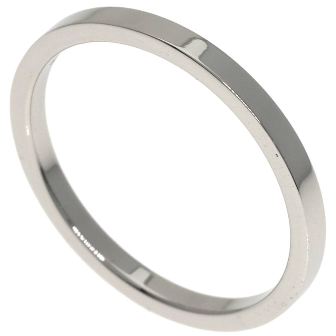 Piaget Wedding #55 Ring, Platinum PT950, Women's: --- Catalog ---Category: SizeWidth: 1.8mm / 0.07''Weight: 3g / 0.1oz.JP Size: 15US Size: 7.5Category: DesignType: Band ringGender: WomenMaterial: Platinum 950Category: GeneralBrand: Piaget--- Item Lis