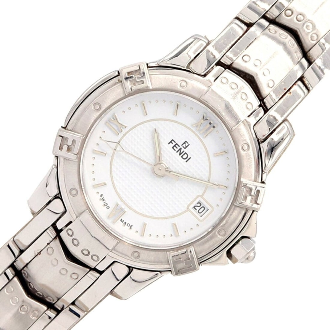 Fendi Women's Watch 3500L White Dial Stainless Steel Quartz Battery-Operated (1 of 13)