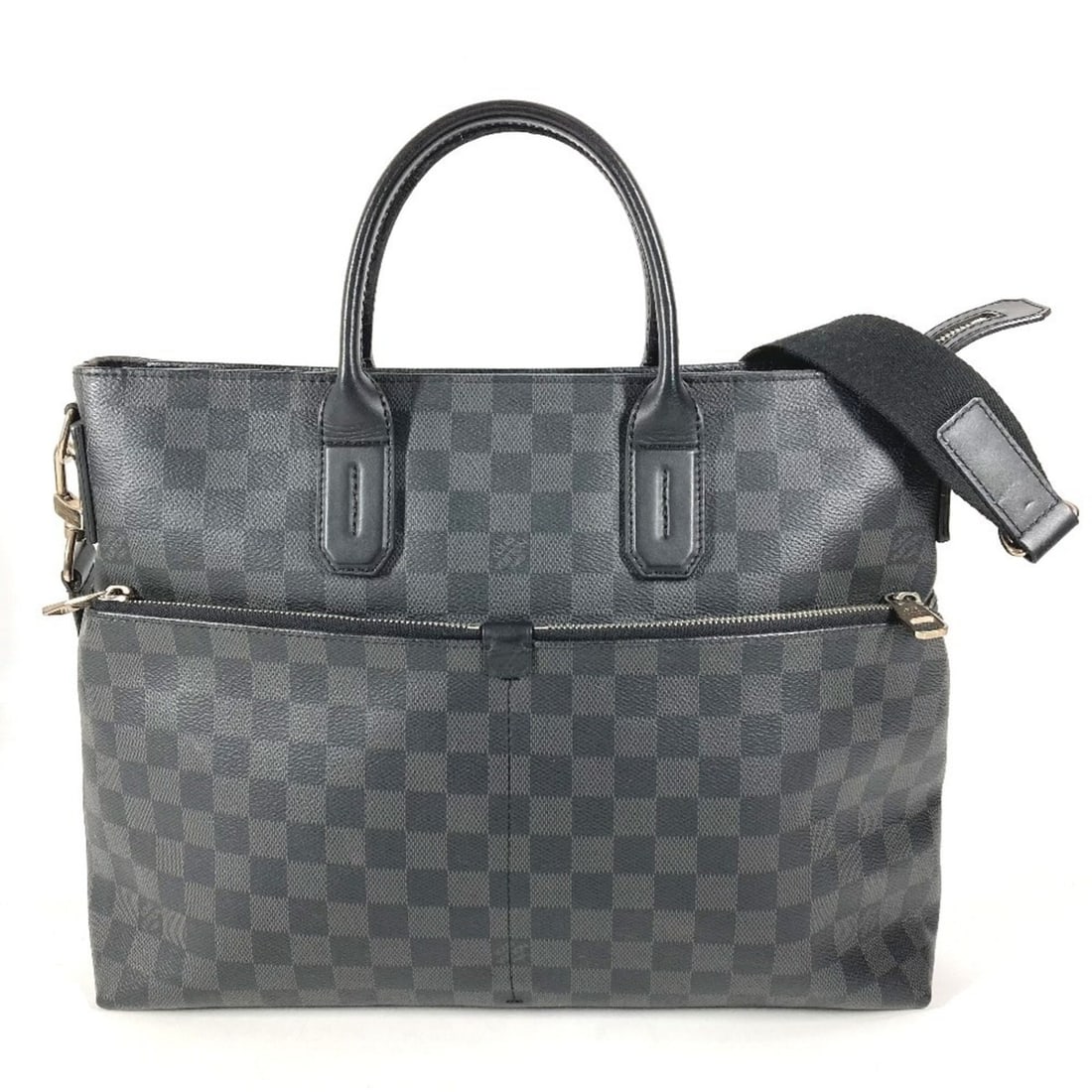 LOUIS VUITTON N41564 Damier Graphite 7DW Briefcase, Seven Days a Week, Tote Bag, Handbag, Shoulder (1 of 19)