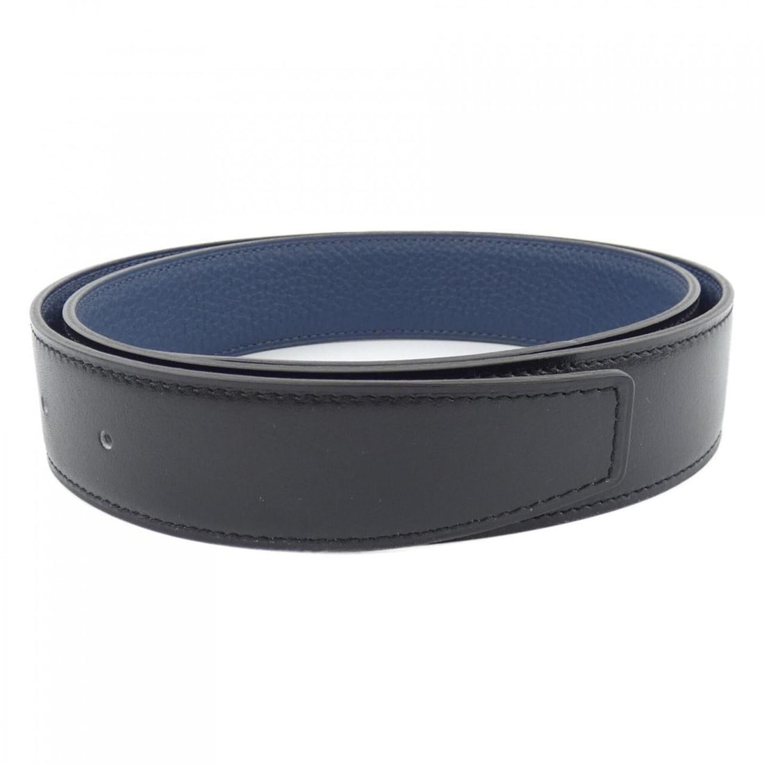 Hermes 32mm reversible belt: --- Catalog ---Category: SizeLength: 82.5cm - 87.5cm / 32.48'' - 34.44''Category: DesignType: Standard beltColor: Black, NavyGender: MenCategory: GeneralBrand: Hermes--- Item List ---Section: Conditio