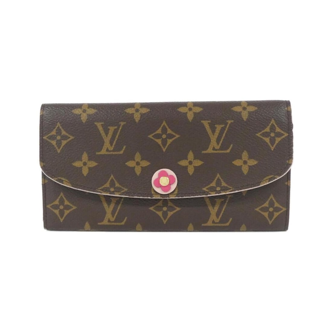 Louis Vuitton Monogram Portefeuille Emily M68313 Wallet: --- Catalog ---Category: SizeSize (HxWxD): 10cm x 19cm x 2cm / 3.93'' x 7.48'' x 0.78''Category: DesignType: Long wallet (bi-fold)Color: Hot pink, Marron, MonogramMaterial: Monogram Category: