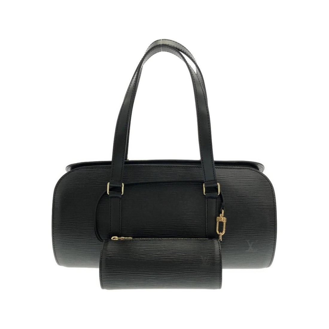 Louis Vuitton Epi Soufflot M52222 Handbag: --- Catalog ---Category: SizeSize (HxWxD): 15cm x 30.5cm x 13.5cm / 5.9'' x 12'' x 5.31''Category: DesignType: HandbagColor: BlackGender: WomenMaterial: Leather Leather/Fur Type: CalfskinCategory:
