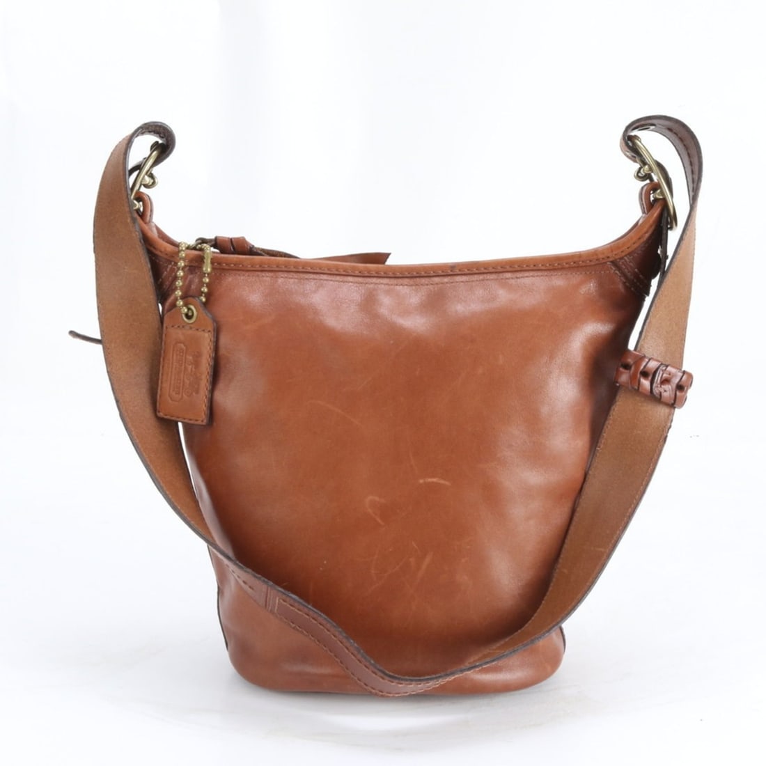 Coach Hobo 11422 Leather 2-Way Shoulder Bag/Handbag Brown Women's (1 of 14)