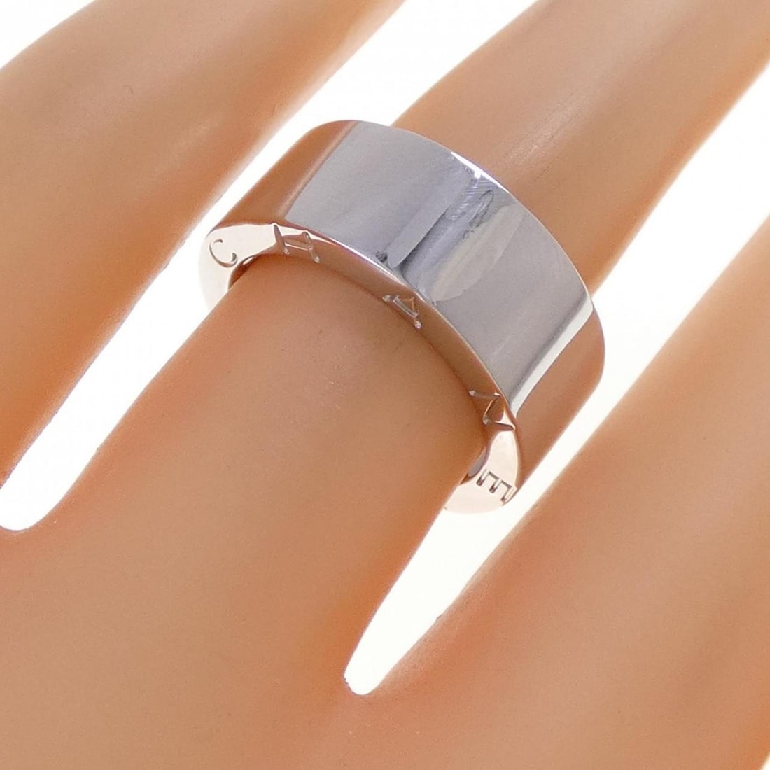 Chanel C Signature Medium Ring - 5