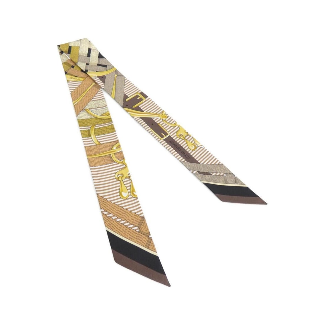 Hermes Hermès MORS A JOUETS CHEMISE Twilly Scarf 063419S (1 of 9)