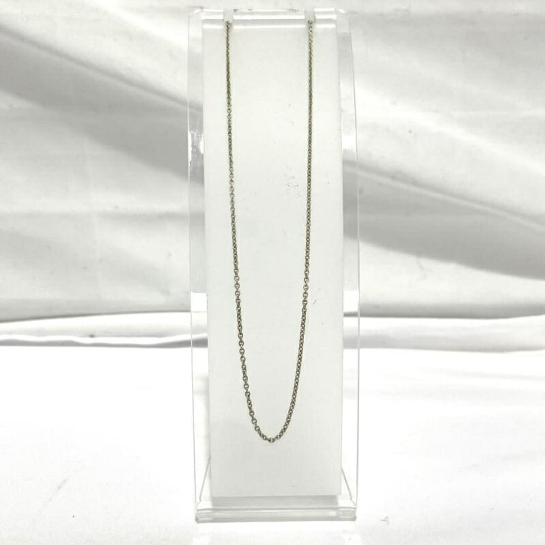 Tiffany & Co. Chain Necklace SV925: --- Catalog ---Category: DesignColor: SilverGender: WomenNecklace Type: NecklaceCategory: GeneralBrand: Tiffany--- Item List ---Section: ConditionRanking: Rank A Used - A few traces of usage, some