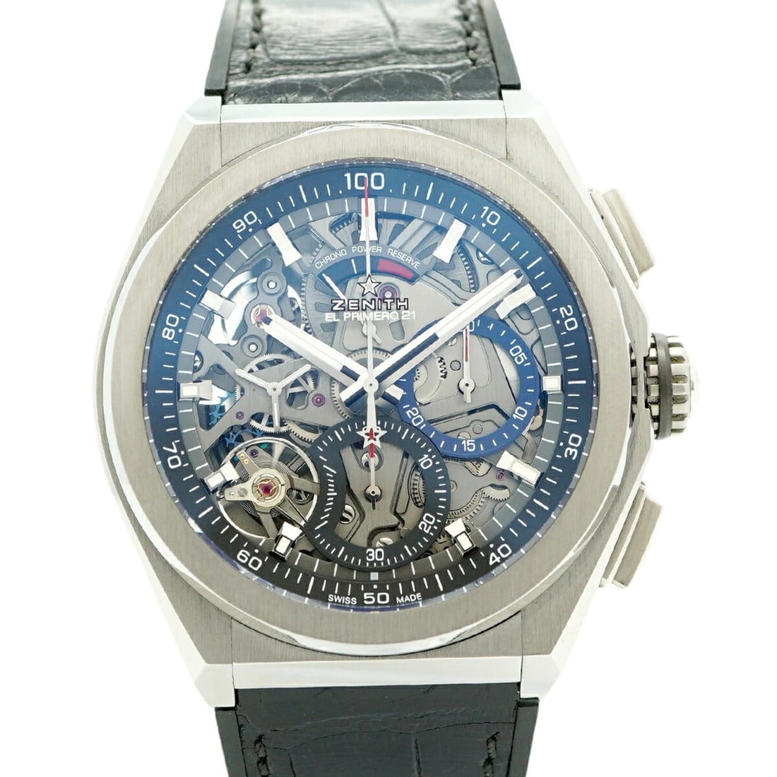 Zenith Defy El Primero 21 95.9000.9004 78.R582 Skeleton Dial Men's Watch: --- Catalog ---Category: SizeWrist Size: 19cm / 7.48''Case Diameter: 45.5mm / 1.79''Category: DesignType: WristwatchGender: MenMaterial (Band): Leather, RubberCategory: GeneralMPN: 95.9000.9004/78.R58