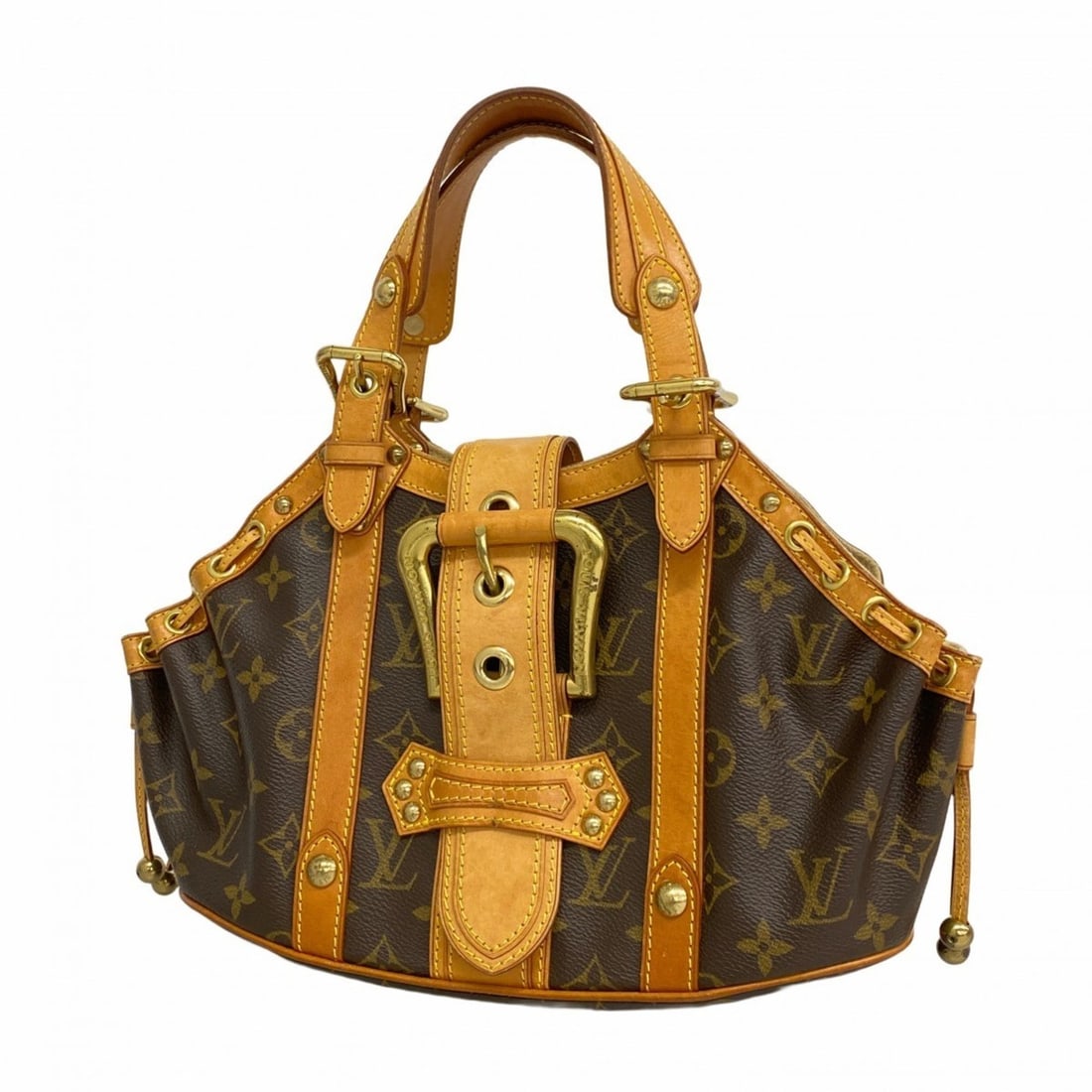 Louis Vuitton Monogram Teda PM Handbag M92399 Brown Women's (1 of 14)