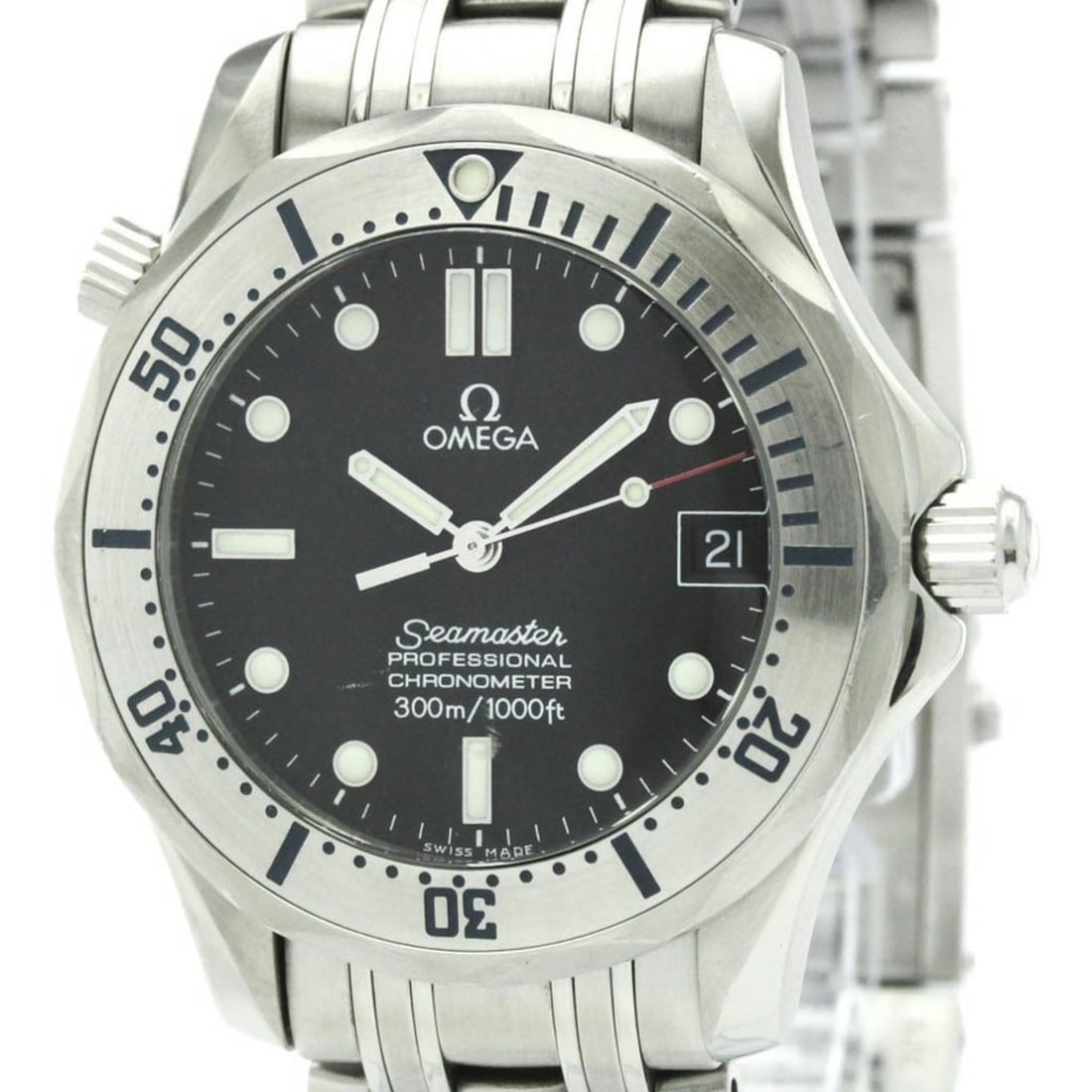 OMEGA Seamaster Professional 300M Steel Mid Size Watch 2250.50 Polished (1 of 15)