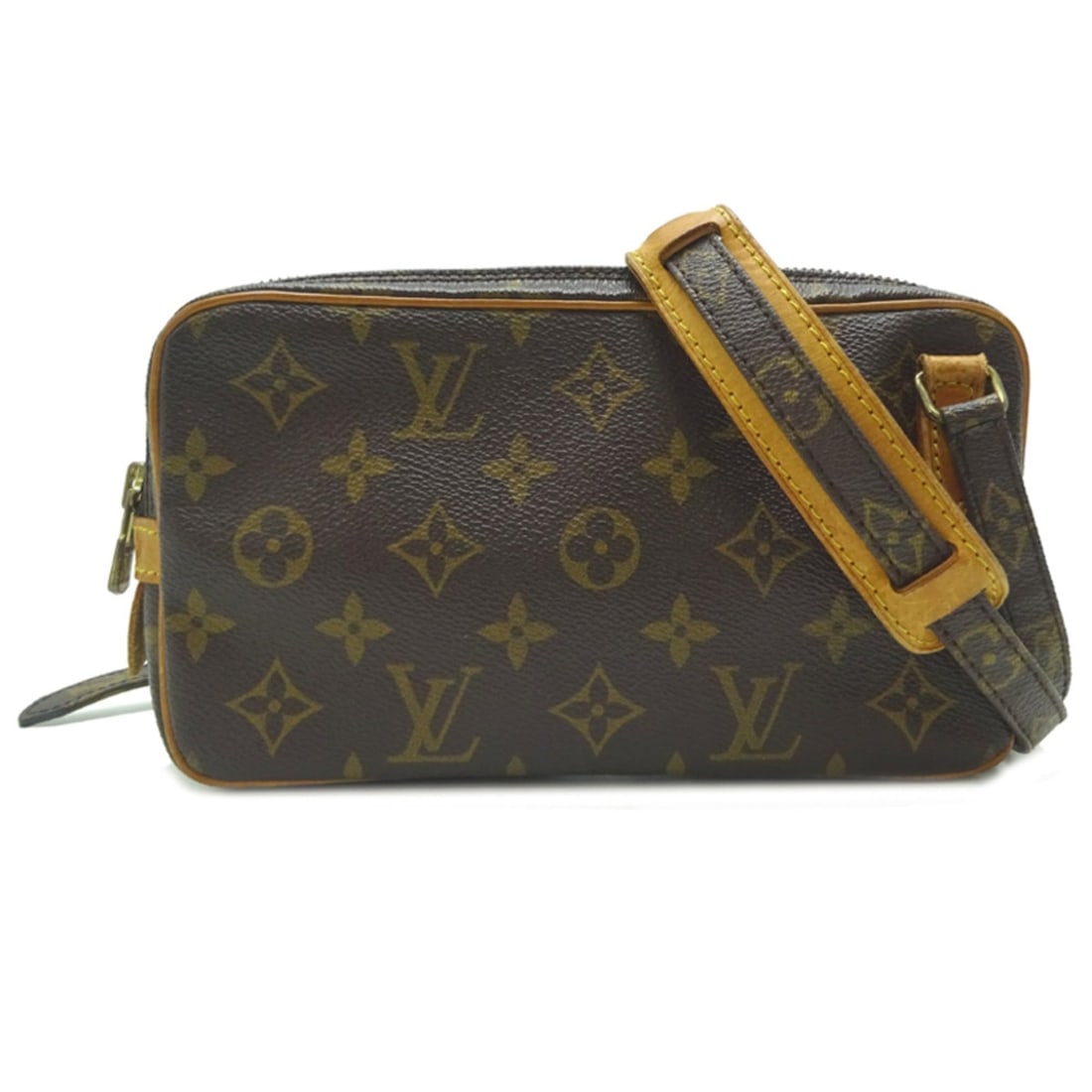 Louis Vuitton Pochette Marly Bandouliere Women's Shoulder Bag M51828 (Discontinued) Monogram Brown (1 of 20)