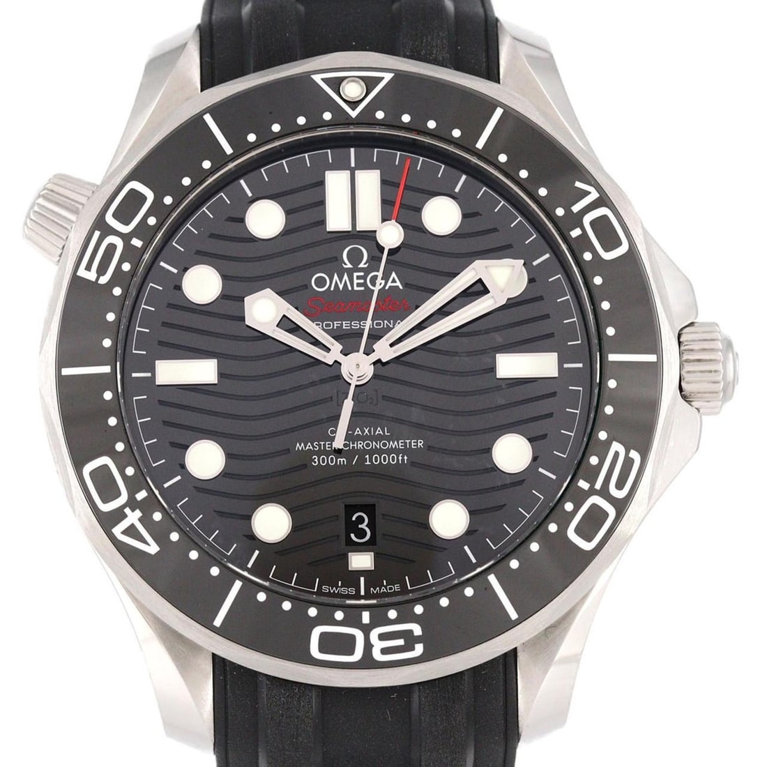 Omega Seamaster Diver 300M 210.32.42.20.01.001 Stainless Steel Automatic Watch: --- Catalog ---Category: SizeCase Diameter: 42mm / 1.65''Category: DesignType: WristwatchGender: MenColor (Dial): BlackMaterial (Band): Rubber, Stainless steelMaterial (Case): Stainless steelCategory: