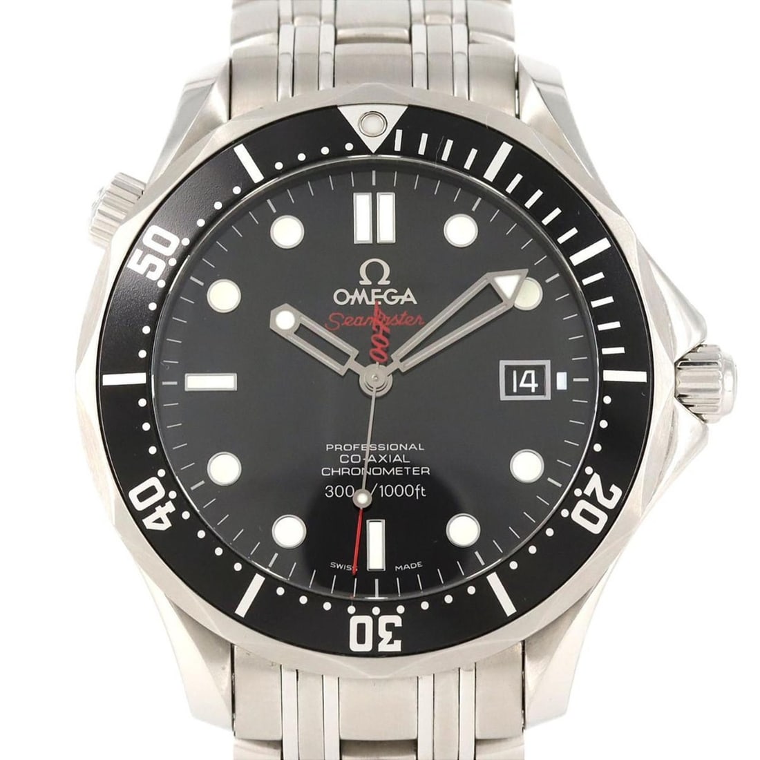 Omega Seamaster Pro 007 Limited Edition 212.30.41.20.01.001 Stainless Steel Automatic Watch: --- Catalog ---Category: SizeWrist Size: 20cm / 7.87''Case Diameter: 41mm / 1.61''Category: DesignType: WristwatchGender: MenColor (Dial): BlackMaterial (Band): Stainless steelMaterial (Case): Stainle