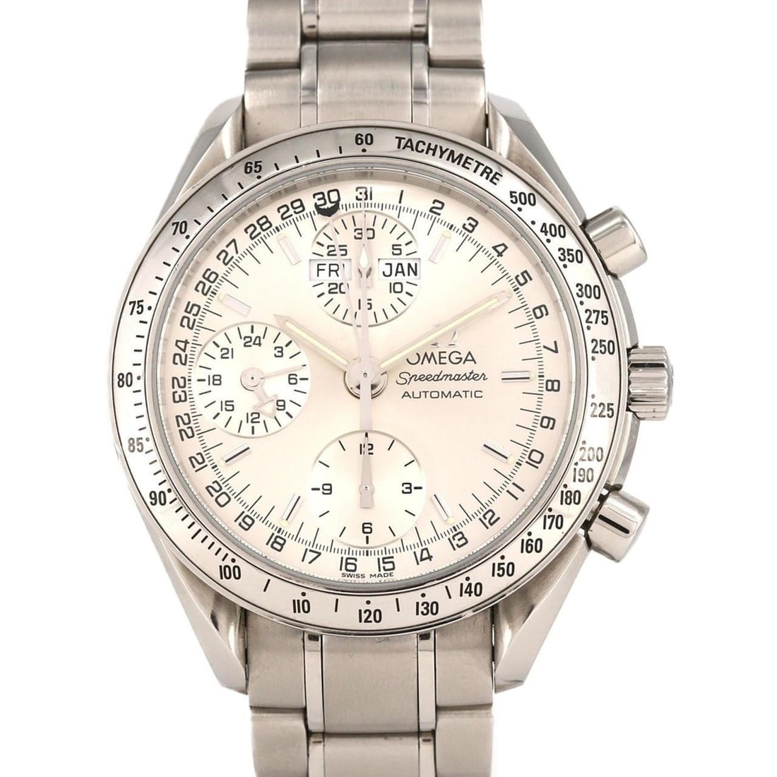 Omega Speedmaster Day Date 3523.30 Stainless Steel Automatic Watch (1 of 9)