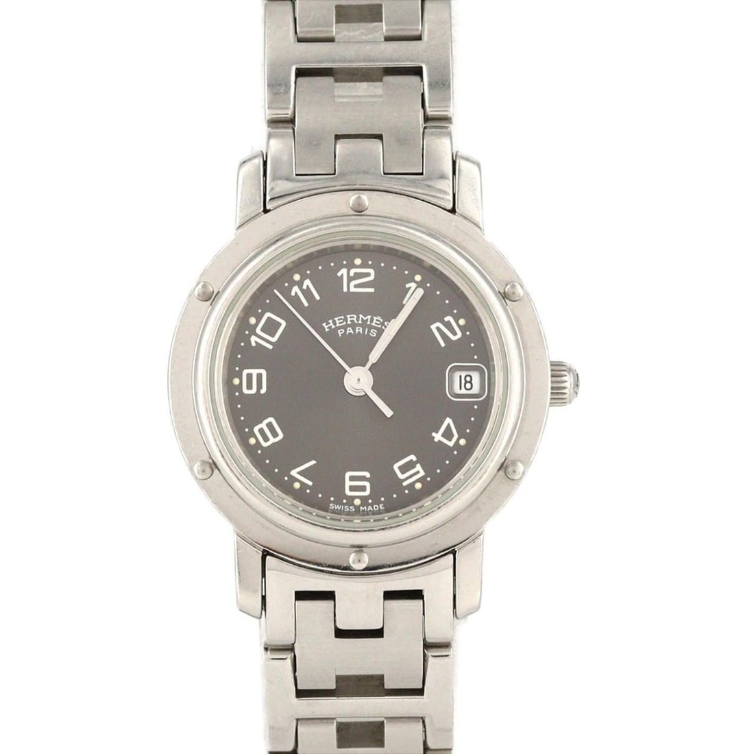 Hermès Clipper CL4.210 Stainless Steel Quartz Watch (1 of 9)