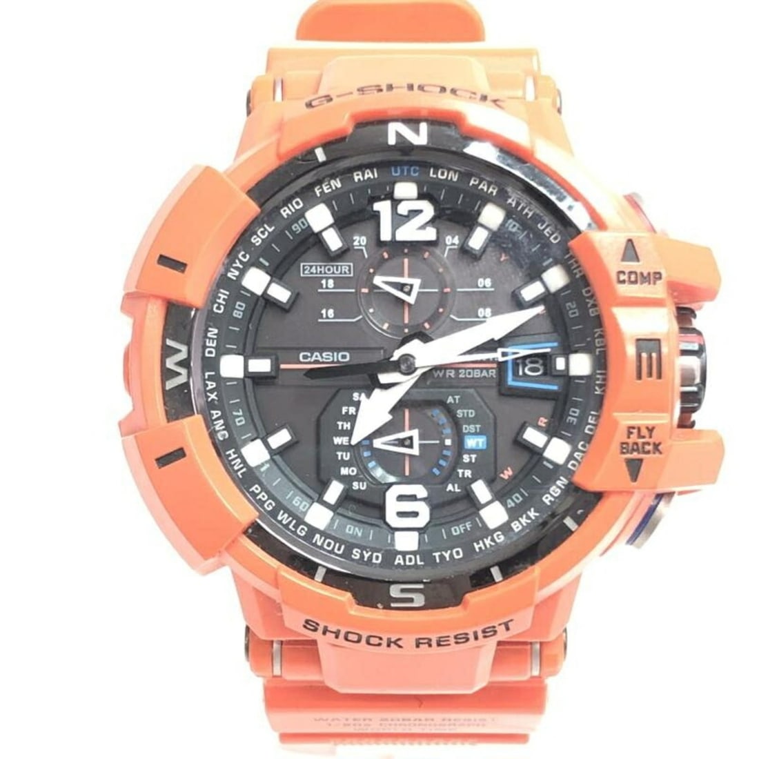 CASIO G-SHOCK Watch GW-A1100R-4AJF MASTER OF G AIR Sky Cockpit: --- Catalog ---Category: SizeWrist Size: 19cm / 7.48''Case Diameter: 50mm / 1.97''Category: DesignType: WristwatchGender: MenCategory: GeneralMPN: GW-A100R-4AJFBrand: Casio--- Item List ---Section: Co