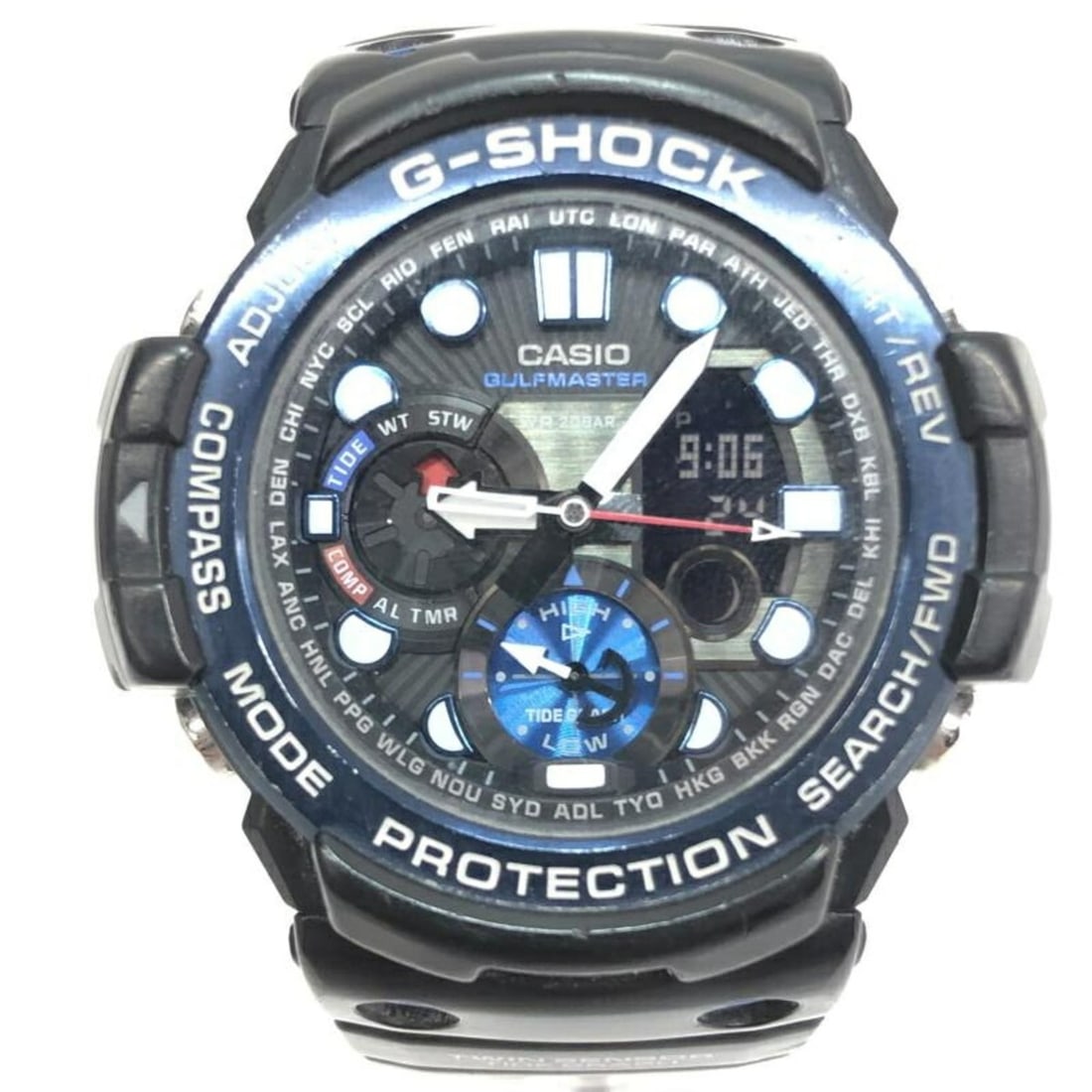 CASIO G-SHOCK GULFMASTER GN-1000B-1AJF watch: --- Catalog ---Category: SizeWrist Size: 20cm / 7.87''Case Diameter: 50mm / 1.97''Category: DesignType: WristwatchGender: MenCategory: GeneralMPN: GN-1000B-1AJFBrand: Casio--- Item List ---Section: Co