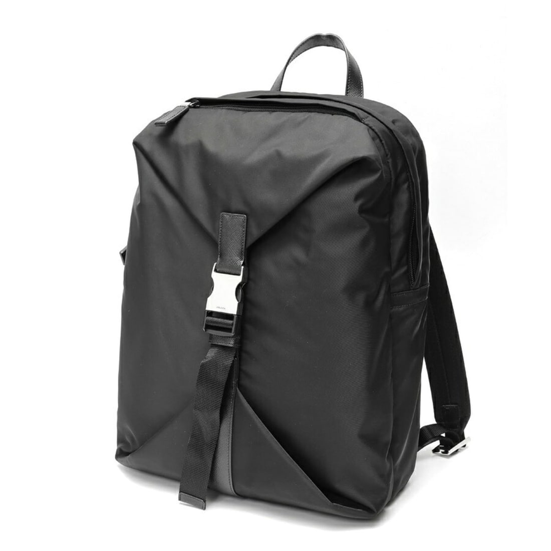 Prada Re Nylon x Saffiano Leather Backpack 2VZ028, Black (1 of 20)