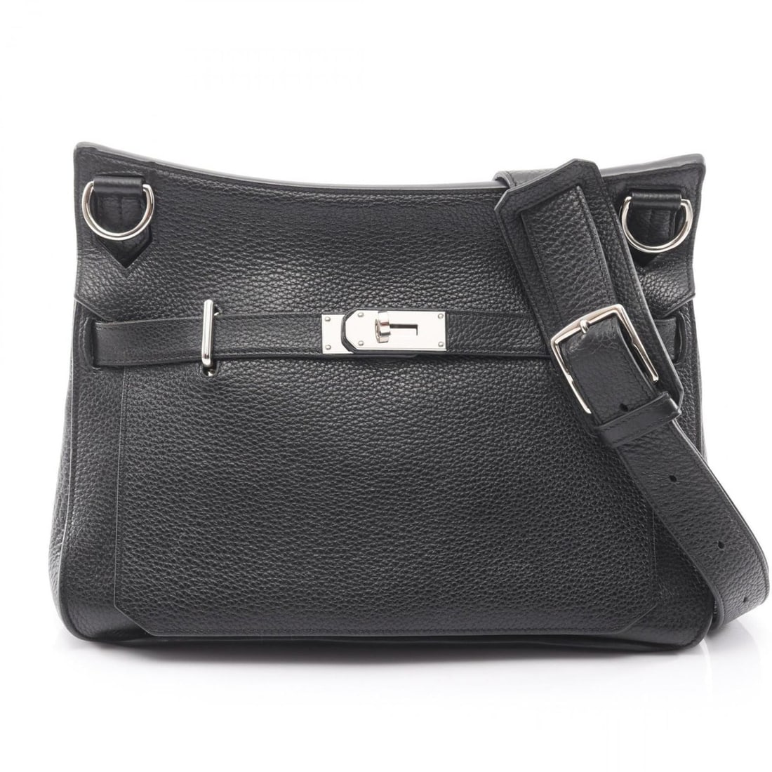 Hermes Hermès Gypsiere 34 Shoulder Bag/Handbag in Taurillon Clemence Leather, Black (1 of 12)